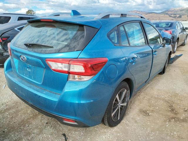 4S3GTAD63K3724700 - 2019 SUBARU IMPREZA PR BLUE photo 4