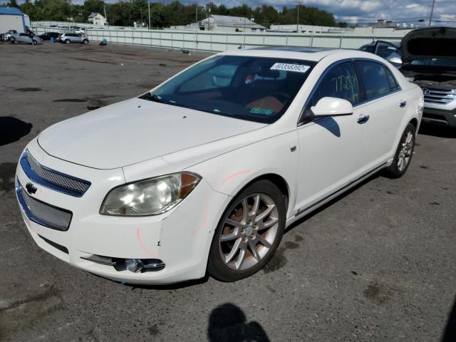 1G1ZK57778F155485 - 2008 CHEVROLET MALIBU LTZ თეთრი ფოტო 2