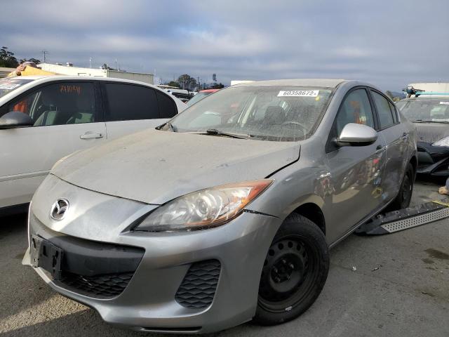 JM1BL1TG1D1764342 - 2013 MAZDA 3 I SILVER photo 2