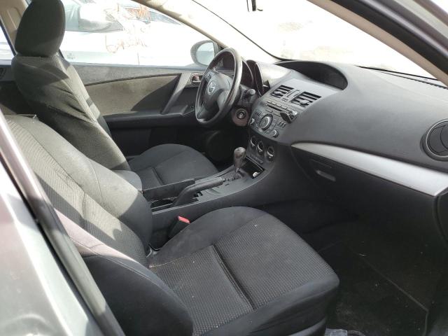 JM1BL1TG1D1764342 - 2013 MAZDA 3 I SILVER photo 5