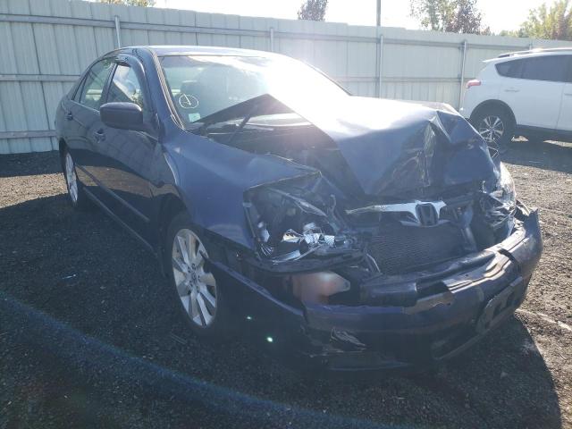 1HGCM66417A052919 - 2007 HONDA ACCORD SE BLUE photo 1