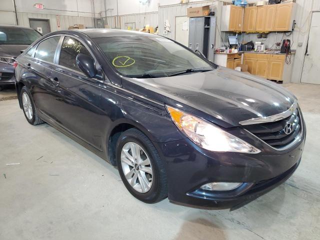 5NPEB4AC5DH750597 - 2013 HYUNDAI SONATA GLS BLUE photo 1