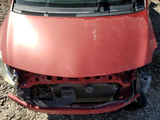 JTDBT923881280185 - 2008 TOYOTA YARIS RED photo 7