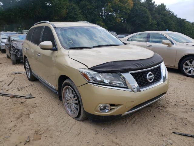 5N1AR2MN5DC624744 - 2013 NISSAN PATHFINDER BEIGE photo 1