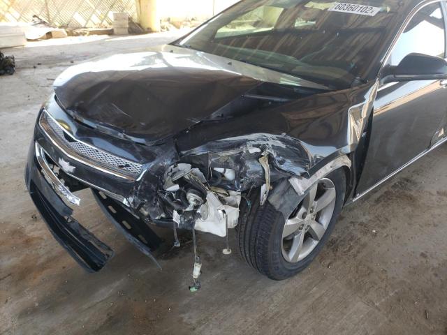 1G1ZC5E02CF329720 - 2012 CHEVROLET MALIBU 1LT შავი ფოტო 9