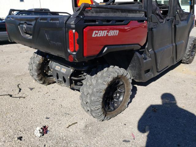 3JBUCAP49KK000262 - 2019 CAN-AM DEFENDER M RED photo 9