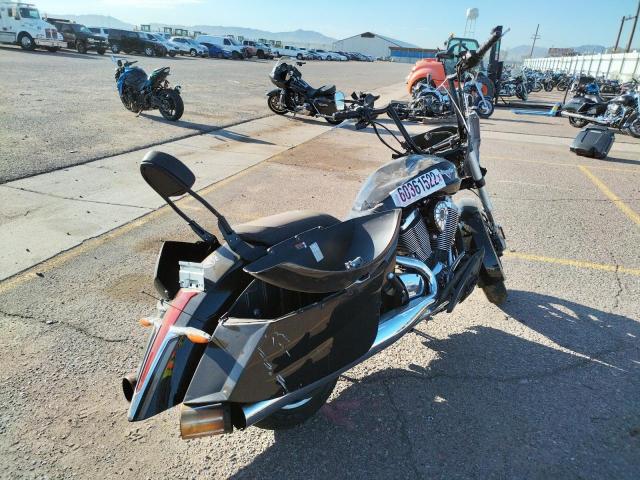 5VPDW36N5D3012008 - 2013 VICTORY MOTORCYCLES CROSS COUN Negro foto 4