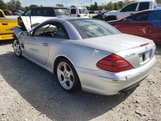 WDBSK75F15F093896 - 2005 MERCEDES-BENZ SL 500 SILVER photo 3