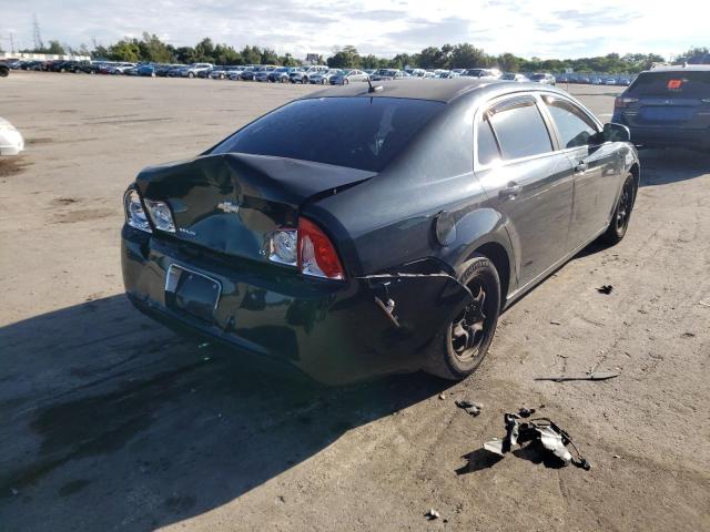 1G1ZG57B18F235130 - 2008 CHEVROLET MALIBU LS BLACK photo 4