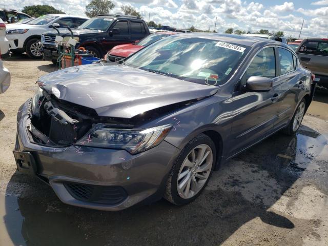 19UDE2F39HA000540 - 2017 ACURA ILX BASE W Серый фото 2
