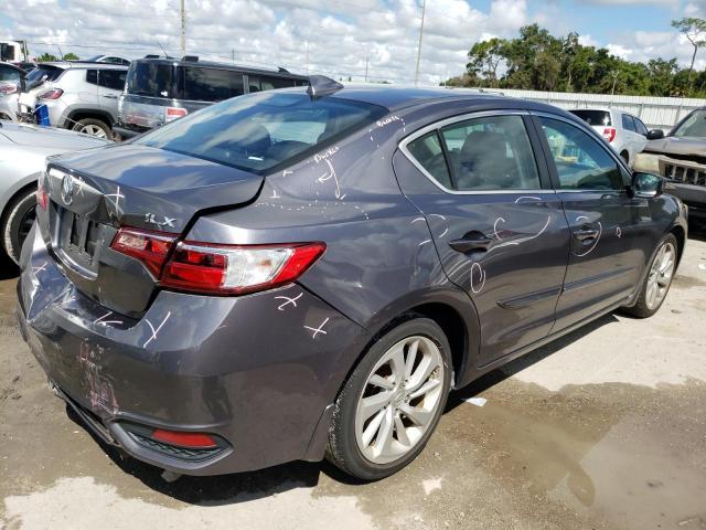 19UDE2F39HA000540 - 2017 ACURA ILX BASE W Серый фото 4