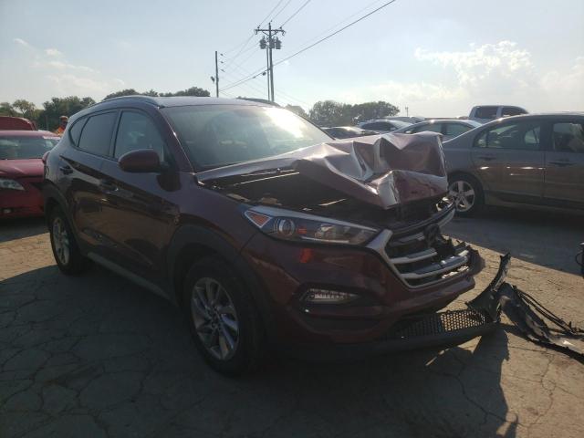 KM8J33A45JU640614 - 2018 HYUNDAI TUCSON SEL BURGUNDY photo 1