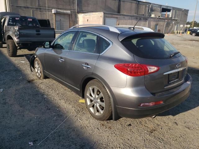 JN1AJ0HR8BM852812 - 2011 INFINITI EX35 BASE GRAY photo 3