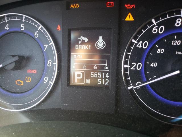 JN1AJ0HR8BM852812 - 2011 INFINITI EX35 BASE GRAY photo 8