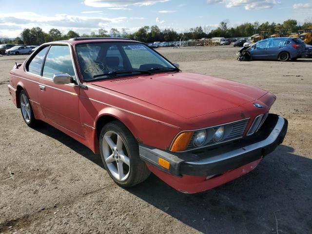 WBAEC7401H0607808 - 1987 BMW 635 CSI RED photo 1