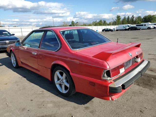 WBAEC7401H0607808 - 1987 BMW 635 CSI RED photo 3