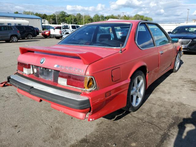 WBAEC7401H0607808 - 1987 BMW 635 CSI RED photo 4