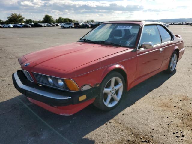 WBAEC7401H0607808 - 1987 BMW 635 CSI RED photo 9