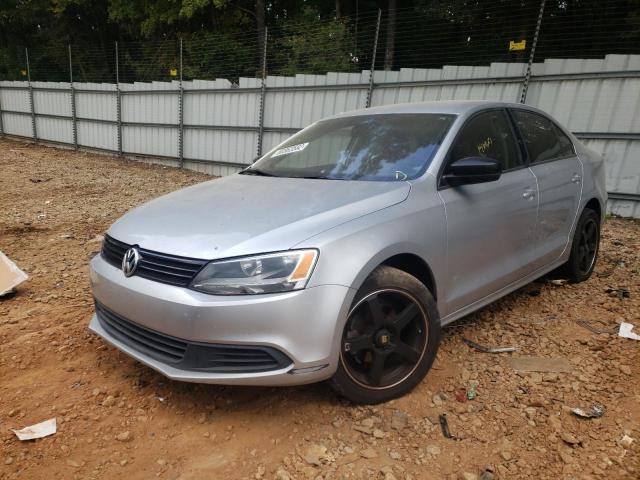 3VW1K7AJ6DM242998 - 2013 VOLKSWAGEN JETTA BASE 银色 照片 2