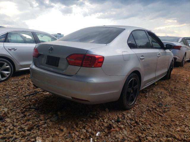 3VW1K7AJ6DM242998 - 2013 VOLKSWAGEN JETTA BASE 银色 照片 4