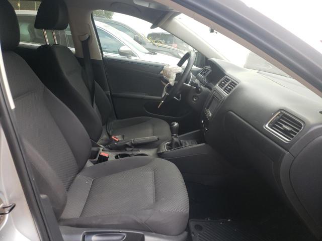 3VW1K7AJ6DM242998 - 2013 VOLKSWAGEN JETTA BASE 银色 照片 5