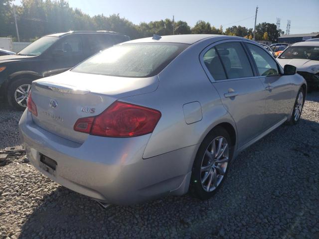 JNKCV61E29M301109 - 2009 INFINITI G37 BASE SILVER photo 4