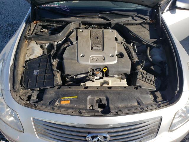 JNKCV61E29M301109 - 2009 INFINITI G37 BASE SILVER photo 7