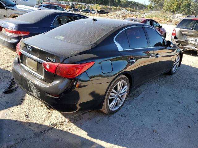 JN1AV7AP5EM691653 - 2014 INFINITI Q50 HYBRID BLACK photo 4