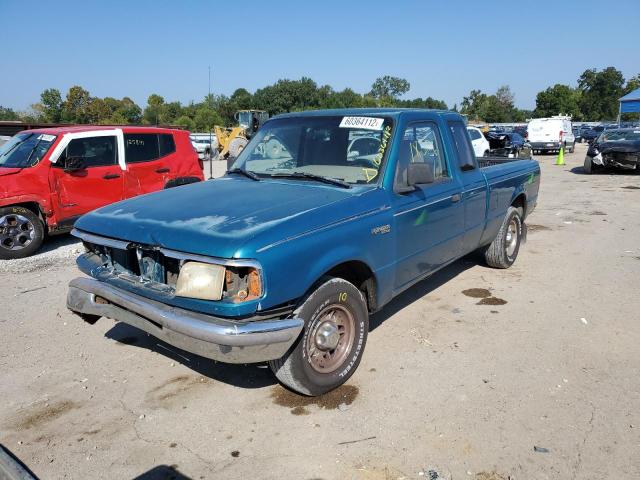 1FTCR14U6PPA99933 - 1993 FORD RANGER SUP GREEN photo 2