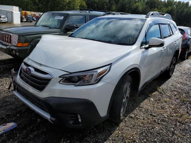 4S4BTGND1M3167651 - 2021 SUBARU OUTBACK LI WHITE photo 2