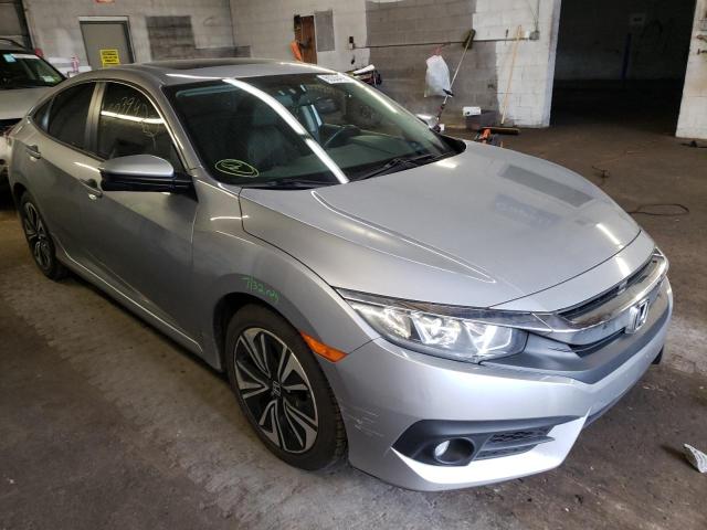 2HGFC1F78GH647409 - 2016 HONDA CIVIC EXL Gümüş foto 1