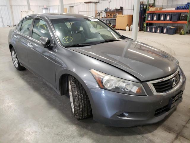 1HGCP36838A056559 - 2008 HONDA ACCORD EXL GRAY photo 1