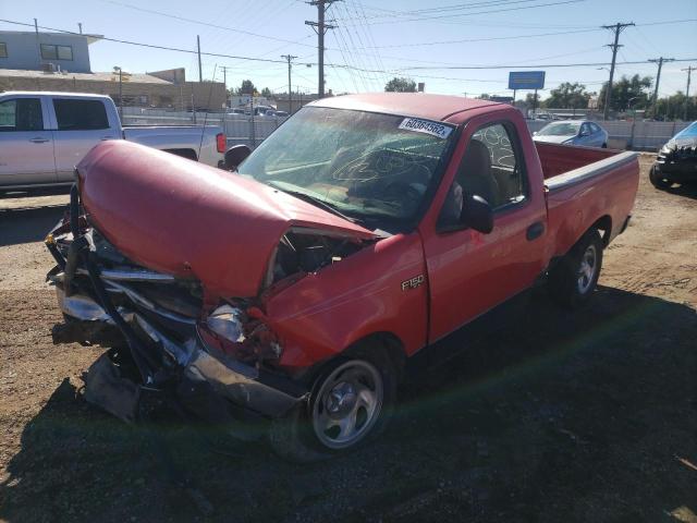 1FTDF1729VKC46005 - 1997 FORD F150 RED photo 2