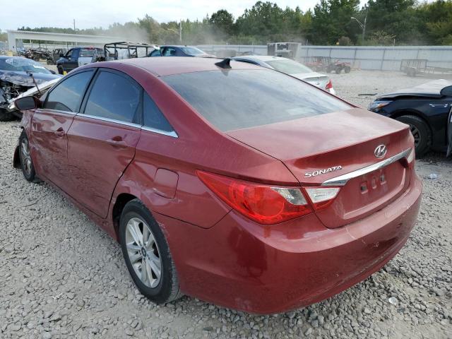 5NPEB4AC0BH129345 - 2011 HYUNDAI SONATA GLS RED photo 3