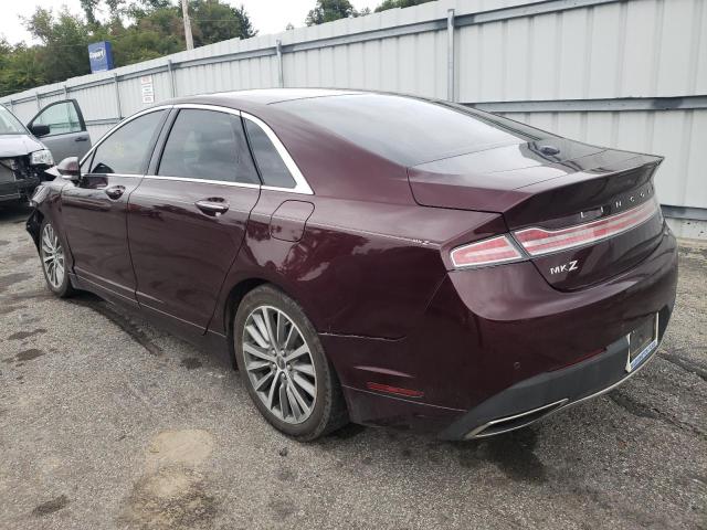 3LN6L5A91HR625476 - 2017 LINCOLN MKZ PREMIE BURGUNDY photo 3