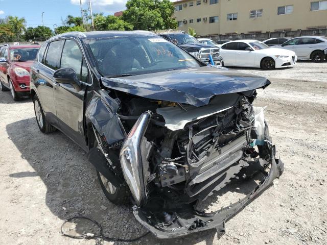 LRBFX1SA4JD007771 - 2018 BUICK ENVISION E BLACK photo 1