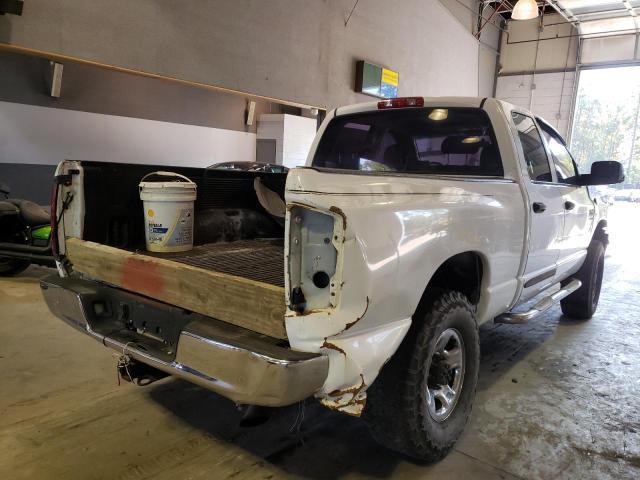 1D7KS28C97J567217 - 2007 DODGE RAM 2500 S WHITE photo 4