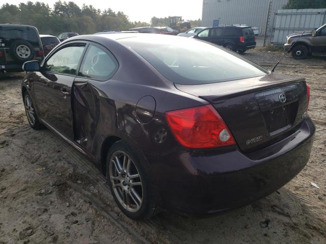JTKDE167250026127 - 2005 TOYOTA SCION TC BURGUNDY photo 3