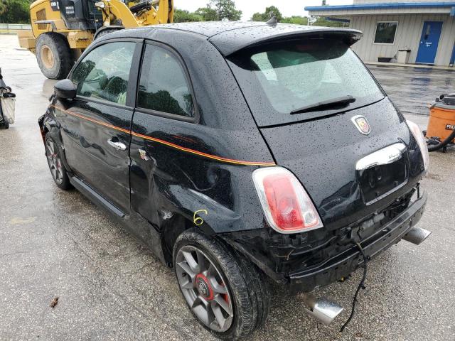 3C3CFFFH0FT509047 - 2015 FIAT 500 ABARTH BLACK photo 3