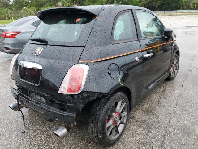 3C3CFFFH0FT509047 - 2015 FIAT 500 ABARTH BLACK photo 4