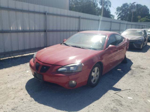 2G2WP552081145055 - 2008 PONTIAC GRAND PRIX წითელი ფოტო 2