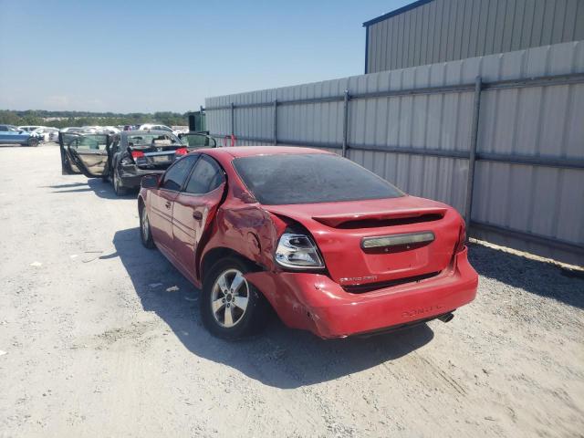 2G2WP552081145055 - 2008 PONTIAC GRAND PRIX წითელი ფოტო 3