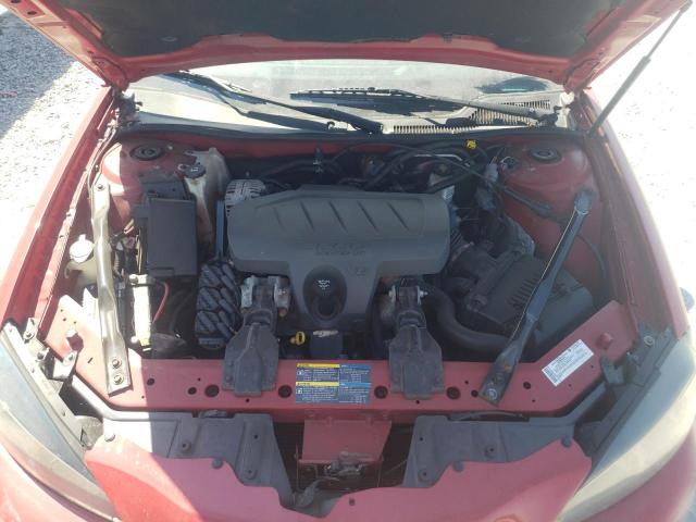 2G2WP552081145055 - 2008 PONTIAC GRAND PRIX წითელი ფოტო 7
