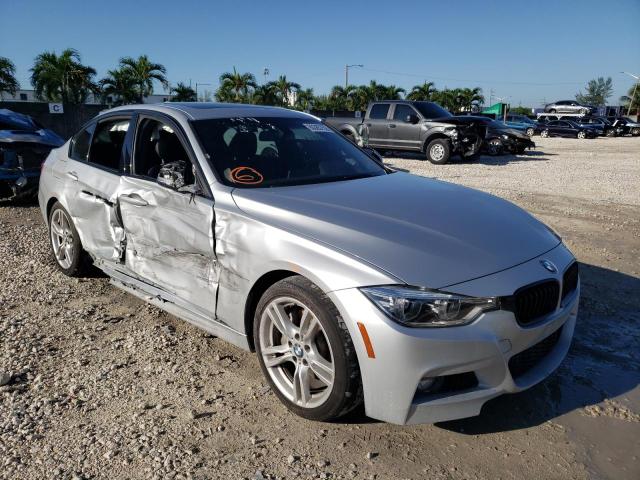 WBA8B3G52JNV01344 - 2018 BMW 340 I SILVER photo 1