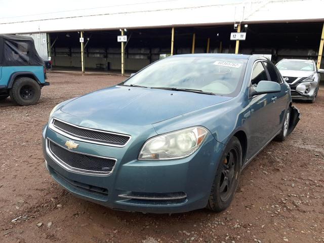 1G1ZH57BX9F168879 - 2009 CHEVROLET MALIBU 1LT 青色 照片 2
