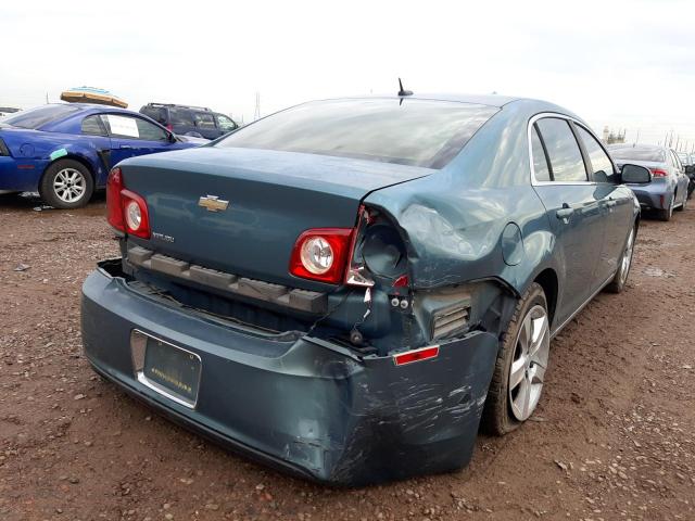1G1ZH57BX9F168879 - 2009 CHEVROLET MALIBU 1LT 青色 照片 4