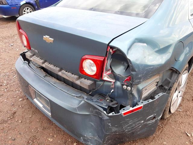 1G1ZH57BX9F168879 - 2009 CHEVROLET MALIBU 1LT 青色 照片 9