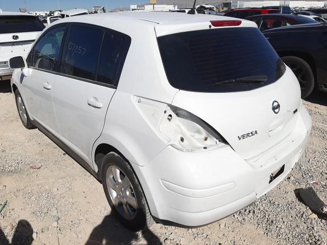 3N1BC1CP5CK276351 - 2012 NISSAN VERSA S WHITE photo 3