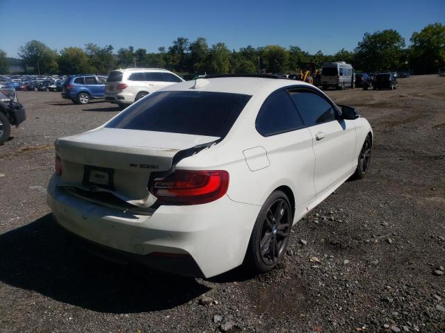 WBA1J7C5XGV359402 - 2016 BMW M235I WHITE photo 4