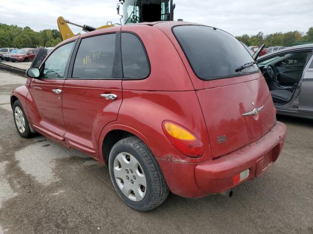 3C4FY58B55T588820 - 2005 CHRYSLER PT CRUISER RED photo 3